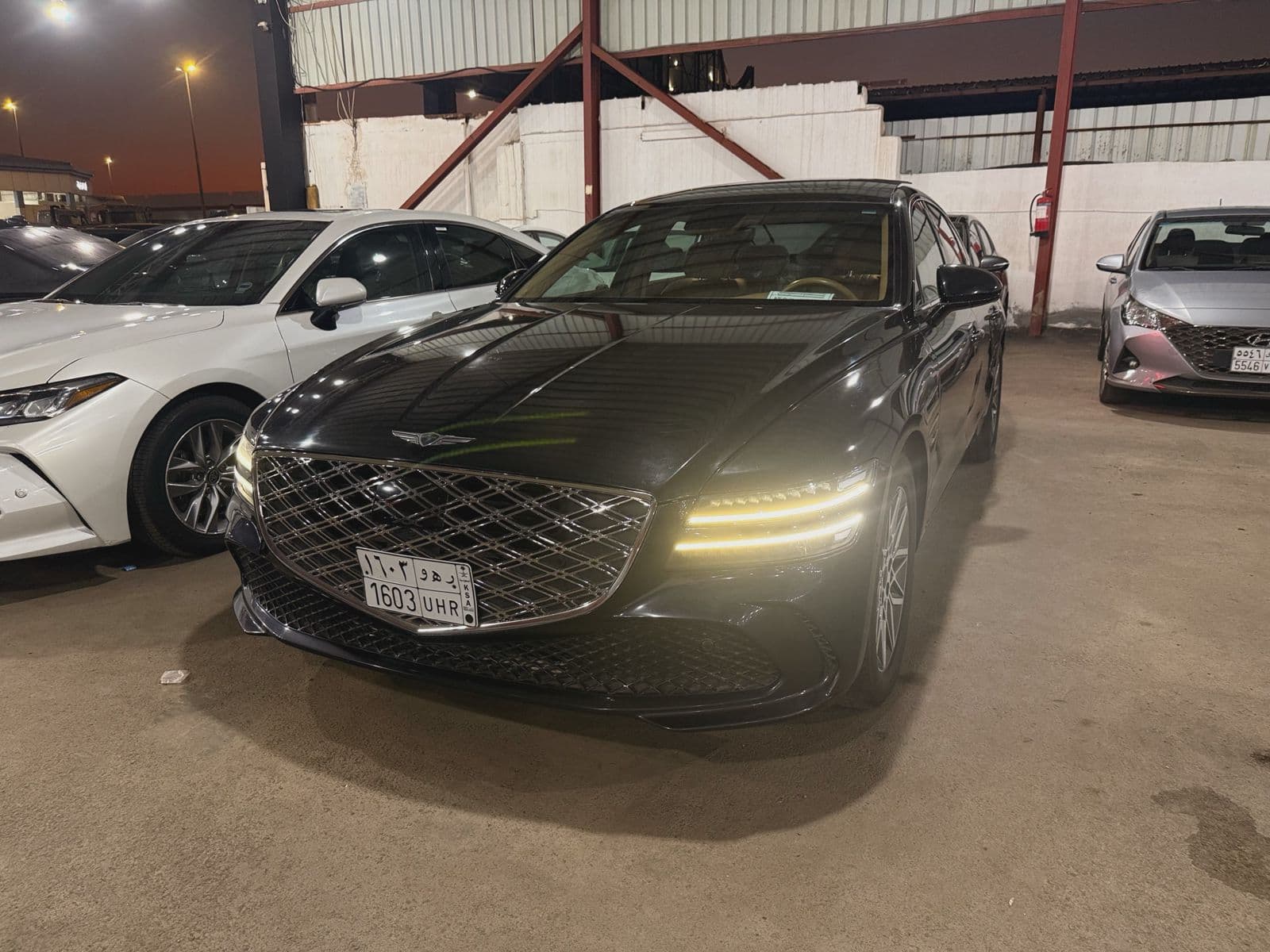 Genesis G80 2 generation, restyling 1
