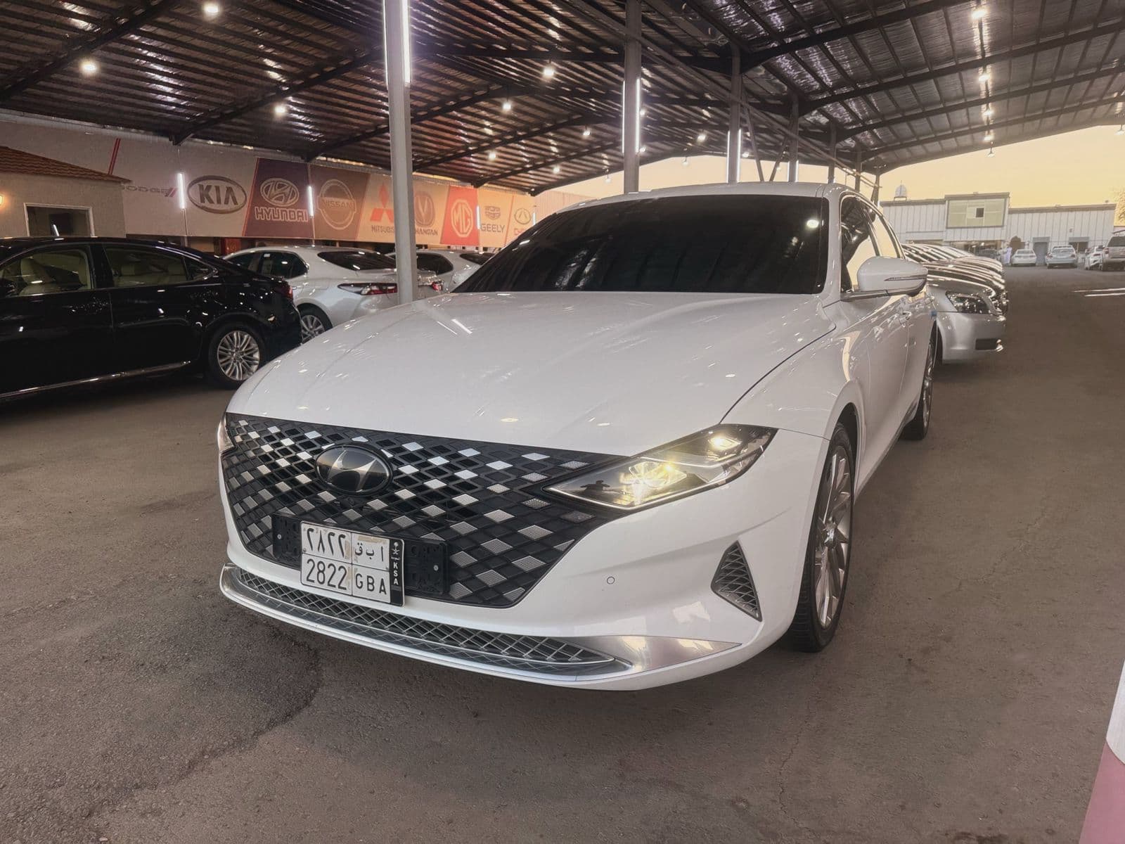 Hyundai Grandeur 6 generation, restyling
