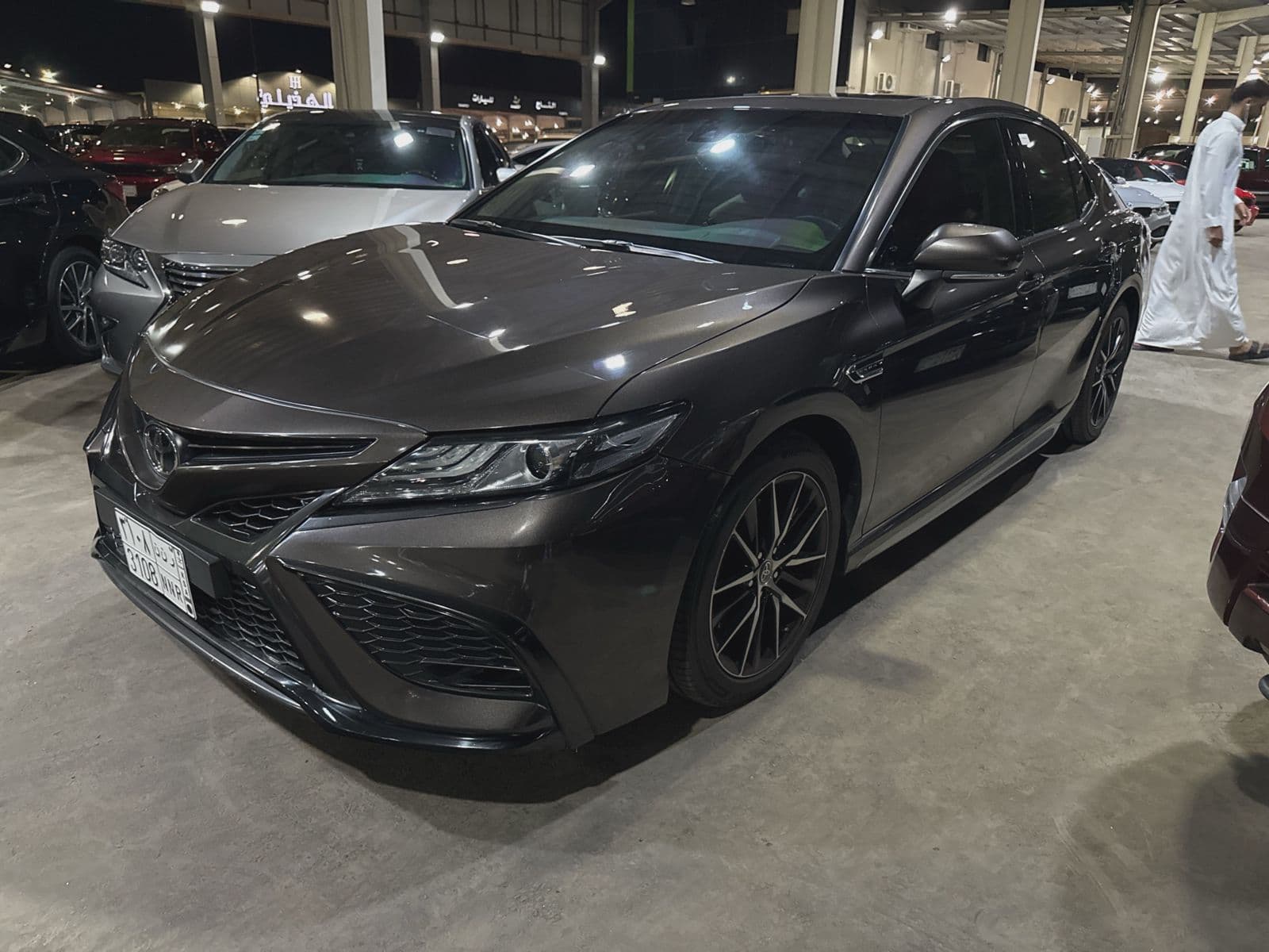 Toyota Camry 8 generation, restyling